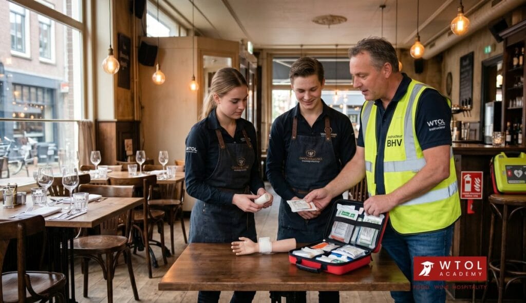 Herhalingscursus BHV horeca: de gids voor gastvrije veiligheid in 2026