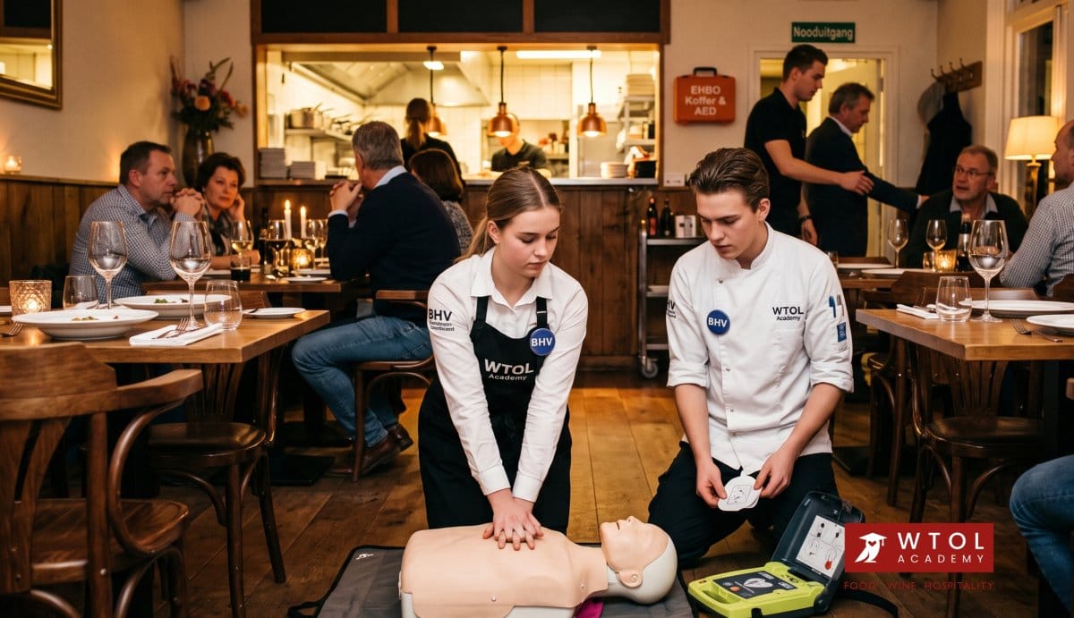 Bhv cursus horeca: veiligheid als essentieel onderdeel van gastvrijheid