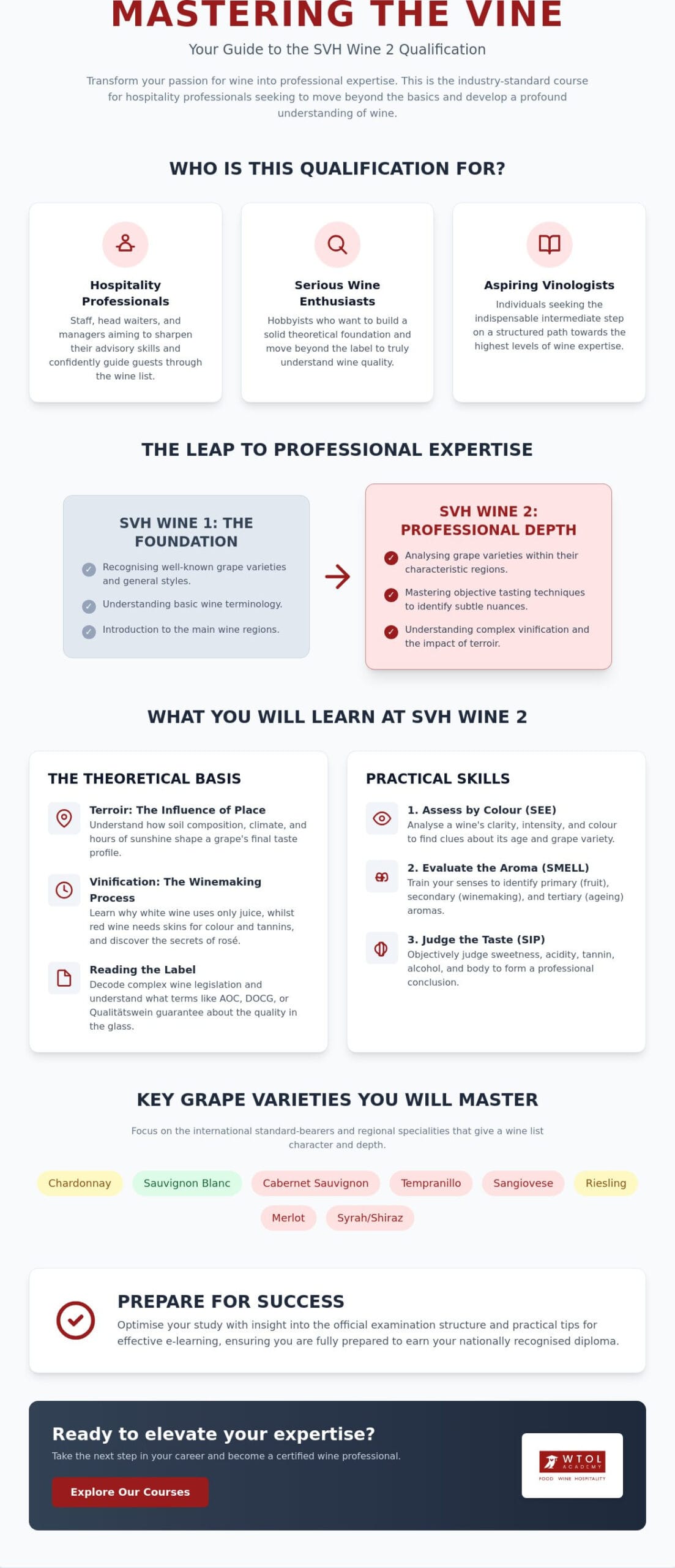 What You Learn at SVH Wine 2: The Complete Guide for the Aspiring Expert