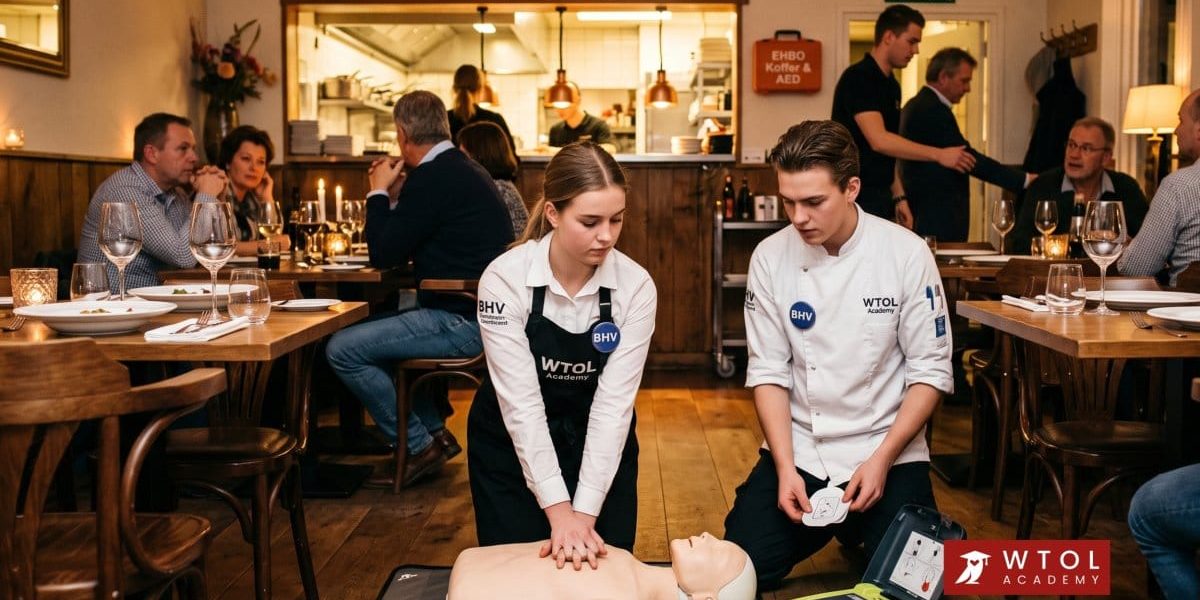 Bhv cursus horeca: veiligheid als essentieel onderdeel van gastvrijheid